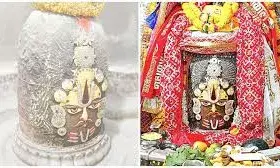 नवीन मुकुट और वैष्णव तिलक लगाकर सजे बाबा महाकाल, श्रद्धालुओं ने किए दिव्य भस्म आरती के दर्शन