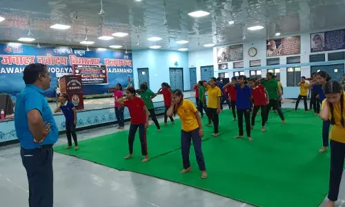 नवोदय विद्यालय में नाट्य कार्यशाला का शुभारंभ