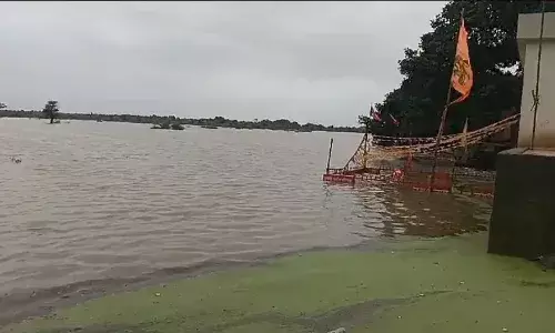 अरवड़ बांध में आया 10 फीट पानी, वहीं क्षेत्र में हुई 15 एमएम बारिश