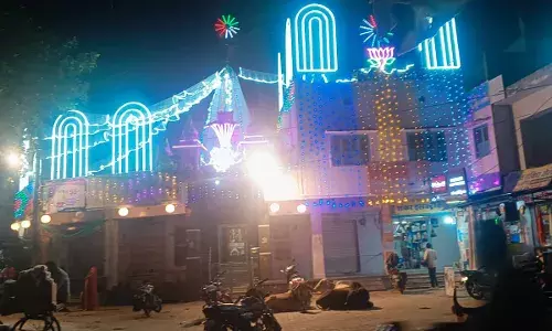 जन्माष्टमी के लिए सज गए मंदिर जन्माष्टमी के लिए सज गए मंदिर