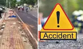 बेकाबू ट्रक ने फुटपाथ पर सो रहे पांच लोगों को कुचला, तीन लोगों की मौके पर मौत बेकाबू ट्रक ने फुटपाथ पर सो रहे पांच लोगों को कुचला, तीन लोगों की मौके पर मौत