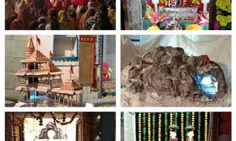 अर्ध रात्रि को नंद घर आनंद भयो के जयकारे के साथ मनाया कान्हा जी का जन्मोत्सव, कृष्ण मय हुआ बनेड़ा