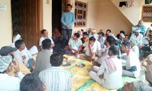 भेहणा में पटेल पाटीदार डांगी समाज की महारैली को लेकर बैठक