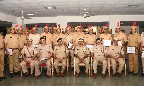 सीआईडी अपराध शाखा के 103 पुलिककर्मी सम्मानित