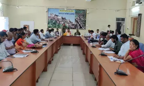 आमेट पंचायत समिति कि साधारण सभा बैठक आयोजित