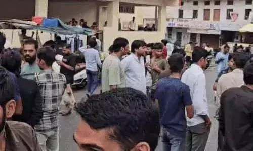 घटना से व्यापारियों में आक्रोश ; राजसमंद के खमनोर का है मामला