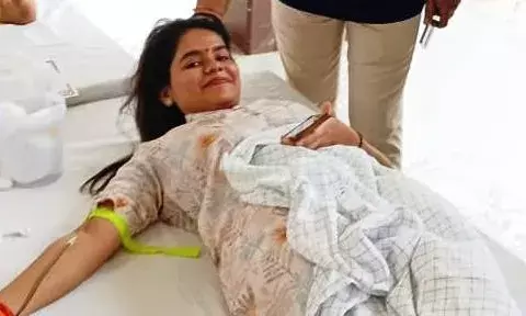 चारभुजानाथ के दरबार में लगे 1048 रक्तवीरों ने किया रक्तदान