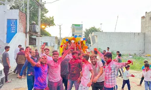 रायला श्याम भवन से गणपति बप्पा की धूमधाम से हुई विदाई