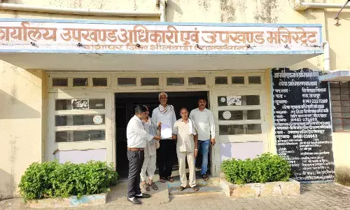 ग्रामीणों ने सोपा एसडीएम को ज्ञापन