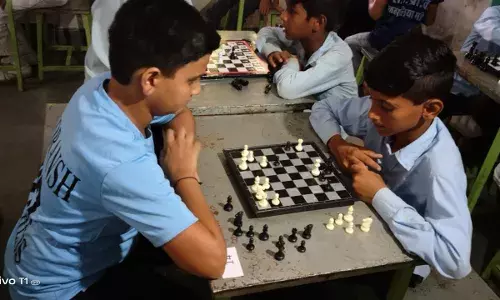 शतरंज में मॉडल स्कूल शाहपुरा जिले मे प्रथम, दो छात्रों का राज्य स्तर पर चयन