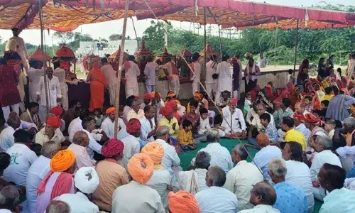 भगवानपुरा में गूंजा हाथी घोड़ा पालकी जय कन्हैया लाल की...