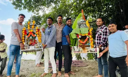 जलझूलनी एकादशी महोत्सव धूमधाम से मनाया