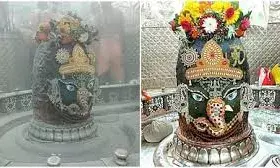 बाबा महाकाल का गणेश अवतार, पूजन कर रमाई भस्म, जय गणेश के साथ गूंजा जय श्री महाकाल