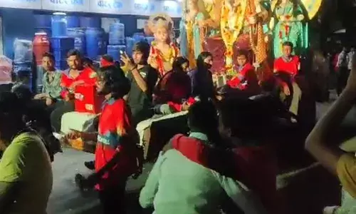 गणपति बप्पा मोरया के नारों से गूंजी धर्मनगरी भीलवाडा, विसर्जन में दिखी पारंपरिक झलक गणपति बप्पा मोरया के नारों से गूंजी धर्मनगरी भीलवाडा, विसर्जन में दिखी पारंपरिक झलक