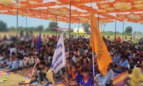 वृत स्तरीय खेलकूद क्रीडा साहित्यिक एवं सांस्कृतिक प्रतियोगिता का उद्घाटन