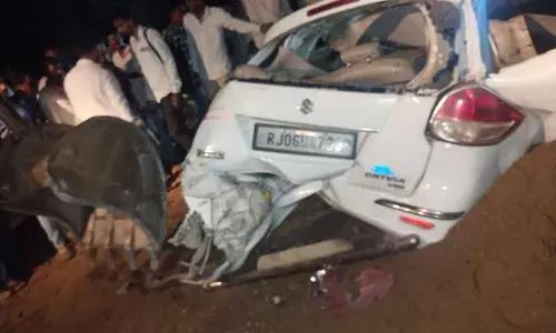 डंपर-अर्टिका भिड़ंत मामला- महिला की हुई पहचान, पोस्टमार्टम के बाद दोनों शव परिजनों को सौंपे शव