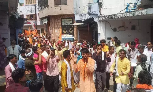 जहाजपुर में दसवां राज्य स्तरीय विराट हरि बोल प्रभात फेरी‌ सम्मेलन आयोजित