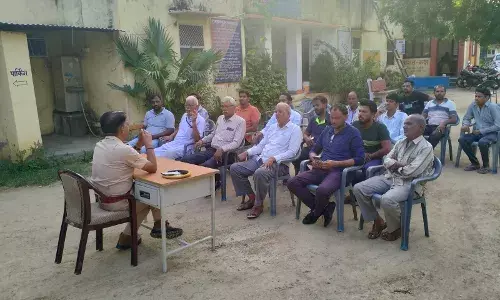 बनेड़ा में सीएलजी की मीटिंग आयोजित, थाना प्रभारी ने की सांप्रदायिक सौहाद्र्ध बनाये रखने की अपील