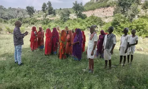 पोषण माह थीम पर जल संरक्षण पर किया जागरूक