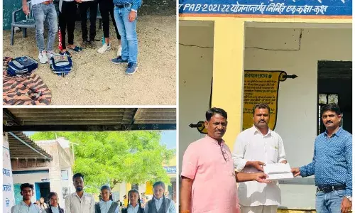 सोमसियास के छात्रों को टेबलेट वितरित