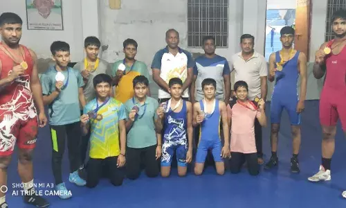 शिव व्यायाम शाला के पहलवानों ने 15 मेडल जीते