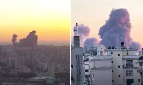 इजरायली सेना ने बेरूत में हिजबुल्लाह हेडक्वार्टर पर किया हमला, निशाने पर था चीफ नसरल्लाह इजरायली सेना ने बेरूत में हिजबुल्लाह हेडक्वार्टर पर किया हमला, निशाने पर था चीफ नसरल्लाह