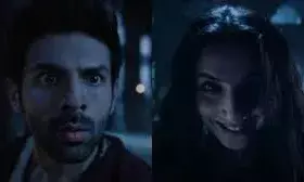 भूल भुलैया 3 का टीजर हुआ रिलीज, रूह बाबा को डराती नजर आई मंजुलिका भूल भुलैया 3 का टीजर हुआ रिलीज, रूह बाबा को डराती नजर आई मंजुलिका