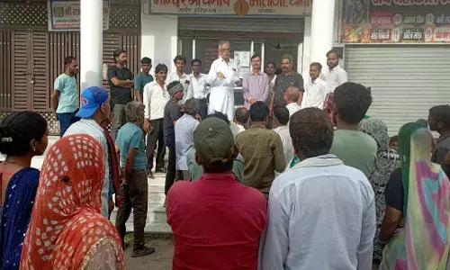 शक्ति पीठ धनोप माता मेले में अस्थाई दुकानदारों को जगह दी, पार्किंग व मंदिर डेकोरेशन का ठेका दिया