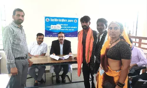 राष्ट्रीय लोक अदालत का आयोजन