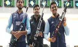 भारतीय महिला और पुरुष निशानेबाजी टीम ने जीता 10 मीटर एयर पिस्टल में स्वर्ण पदक