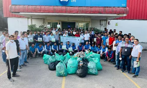 जियो कर्मचारियों ने प्रदेश में दिया स्वच्छता का संदेश