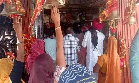 धनोप माता घट-स्थापना के साथ मेला शुरू