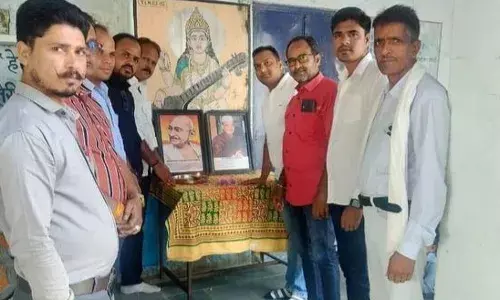 महात्मा गाँधी एवं लाल बहादुर शास्त्री की जयंती मनाई