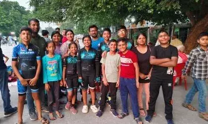 राज्य स्तरीय रोलर स्केटिंग में दूसरा स्थान,भीलवाड़ा के बेटी ने बढ़ाया मान