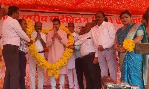 राज्य स्तरीय रोड़ साईकलिंग भीम में शुरू, केबिनेट मंत्री राठौड़ ने किया शुभारम्भ