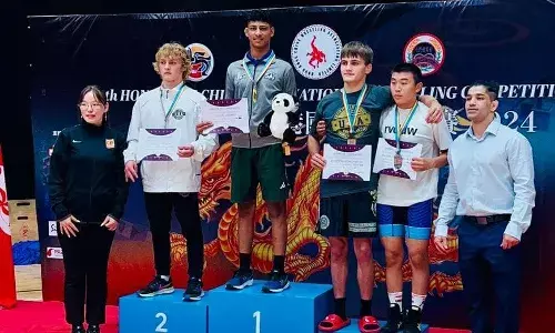 सागर बिश्नोई ने हांगकांग ओपन वर्ल्ड कुश्ती चैंपियनशिप में स्वर्ण पदक जीता