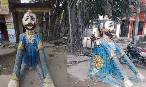 शाहपुरा में ऐसा गांव जहां रावण जलता नहीं,  वध होता है