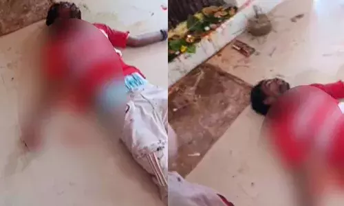 अष्टमी के दिन अपनी ही बलि की कोशिश, MP के देवी मंदिर में काट ली गर्दन