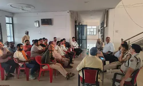 रायपुर थाने में शान्ति समिति की बैठक आयोजित प्रशासन ने दिए निर्देश