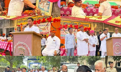 शाहपुरा विधायक डॉ. बैरवा ने 68वीं जिला स्तरीय एथलेटिक्स एवं सांस्कृतिक प्रतियोगिता का किया उद्घाटन