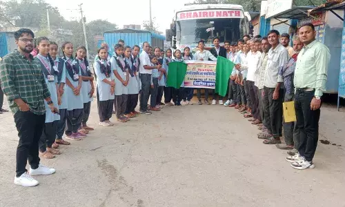 पीएम विद्यालय के 29 छात्र छात्राओं ने जानी सैनिक स्कूल चितौड़गढ़ की गतिविधि