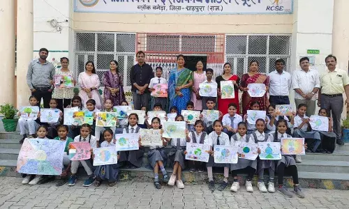 स्कूल में मानक लेखन ,तंबाकू नियंत्रण कार्यक्रम व इको क्लब की विभिन्न प्रतियोगिताओं का आयोजन