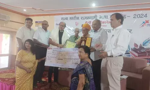 शाहपुरा के डाॅ.मण्डेला बीकानेर में राज्य स्तर पर हुए सम्मानित