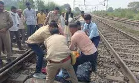 बिजनाैर में दर्दनाक हादसा, मां और तीन साल की मासूम की ट्रेन से कटकर माैत