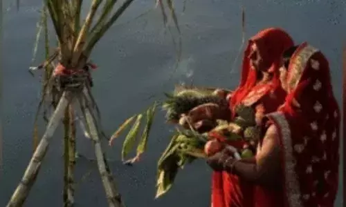 नहाय खाय के साथ  भीलवाड़ा में चार दिवसीय छठ पूजा का आगाज