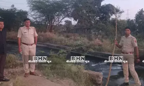 सिंचाई के लिए खोली खारी बांध की नहर, पुलिस का कड़ा पहरा