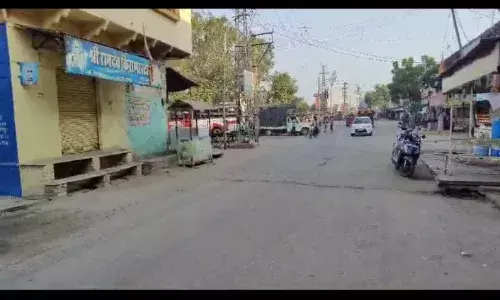 जहाजपुर के बाजार छठे दिन भी बंद