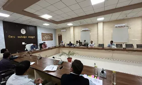 लक्ष्य के अनुरूप समय सीमा में करें लंबित प्रकरणों का निराकरण - ज़िला कलेक्टर