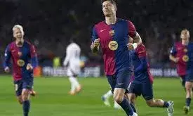 चैंपियंस लीग: लेवांडोव्स्की का 100वां गोल, बार्सा ने ब्रेस्ट को आसानी से हराया