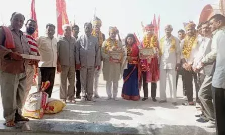 तीसरे स्थान पर कांस्य पदक प्राप्त होने पर कुशाले ने धनोप माता के माथा टेका